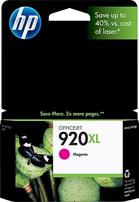 HP 920XL Magenta High Yield Ink Cartridge, Prints Up to 700 Pages (CD973AN#140) Sansujyuku sansujyuku.com
