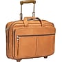 Solo New York 15.6" Leather Rolling Laptop Bag, Tan (D5291)~#|#~s0279754_sc7