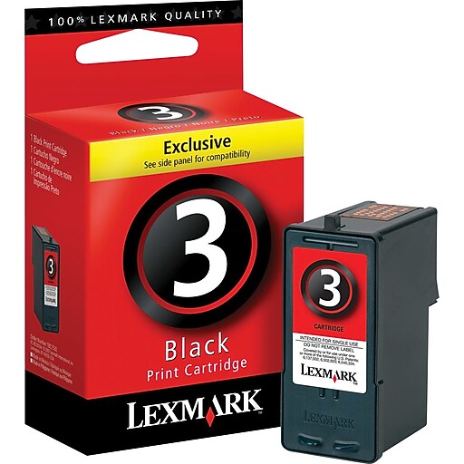 Shop Staples for Lexmark 3 Black Ink Cartridge (18C1530)