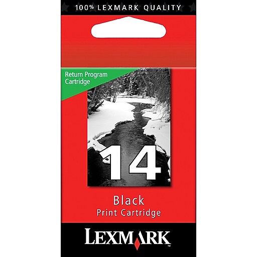 Shop Staples for Lexmark 14 Black Ink Cartridge (18C2090)