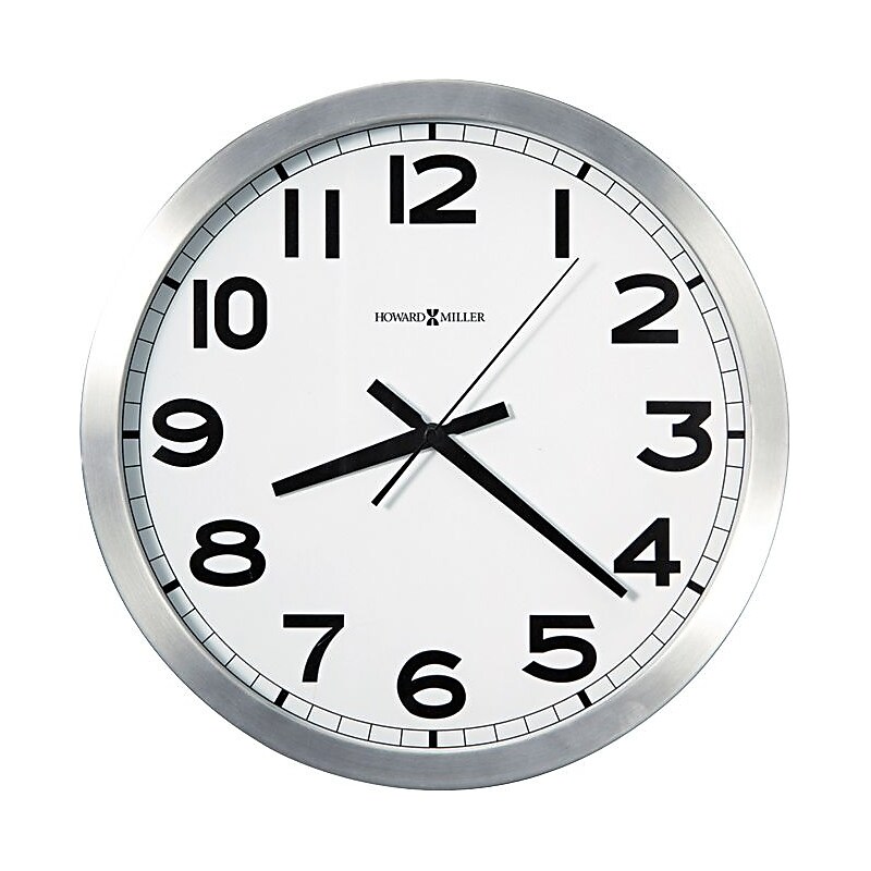 Howard Miller Wall Clocks, Aluminum Frame (MIL625450) image 1