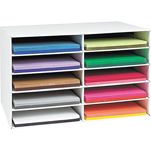 Pacon Classroom Construction Paper Storage, 26 7/8" x 16 7/8" x 18 1/2