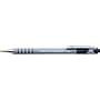 Paper Mate FlexGrip Ultra Retractable Ballpoint Pen, Fine Point, 0.8 mm, Black Ink / Gray Barrel, 12/Pack~#|#~s0286365_sc7