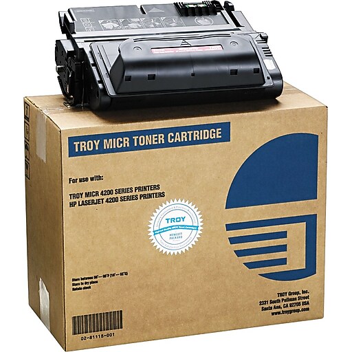 0281118001 (Q1338A) MICR Toner Cartridge, Black at Staples