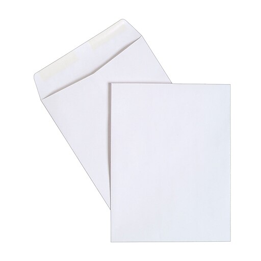 Staples 10" x 13" White Wove Catalog Envelopes, 250/Box (486954/17040