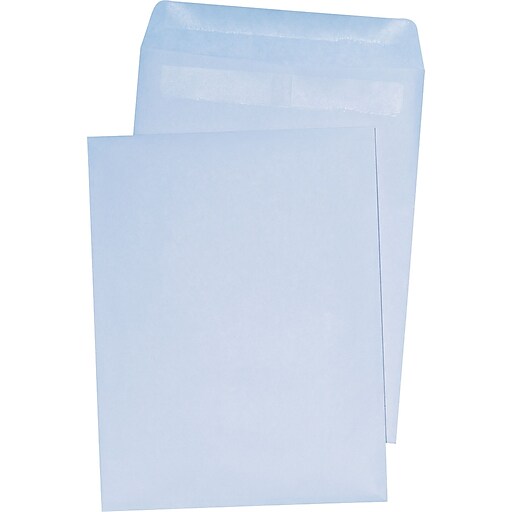 Staples White Wove SelfSealing 9" x 12" Catalog Envelopes, 100/Box