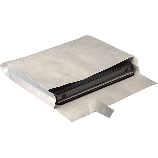 Staples 10" x 13" Tyvek SideOpening EasyClose™ Catalog Envelopes with