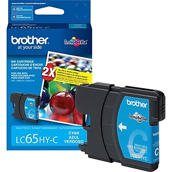 Brother LC65HYCS Cyan High Yield Ink Cartridge