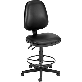 OFM Anti-Bacterial Vinyl Posture Task Chair, Black