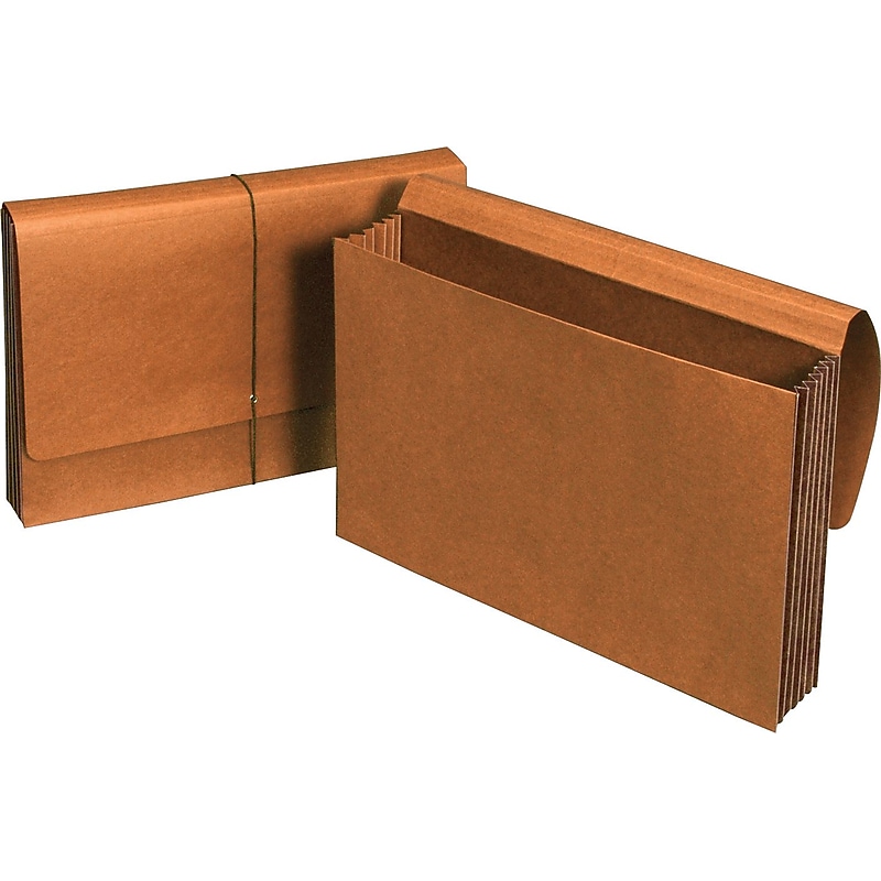 Staples Expanding Wallets with Tear-Resistant Tyvek® Gussets, Legal Size, 3 1/2" Expansion, 10/Box (C1056ESB) image 1