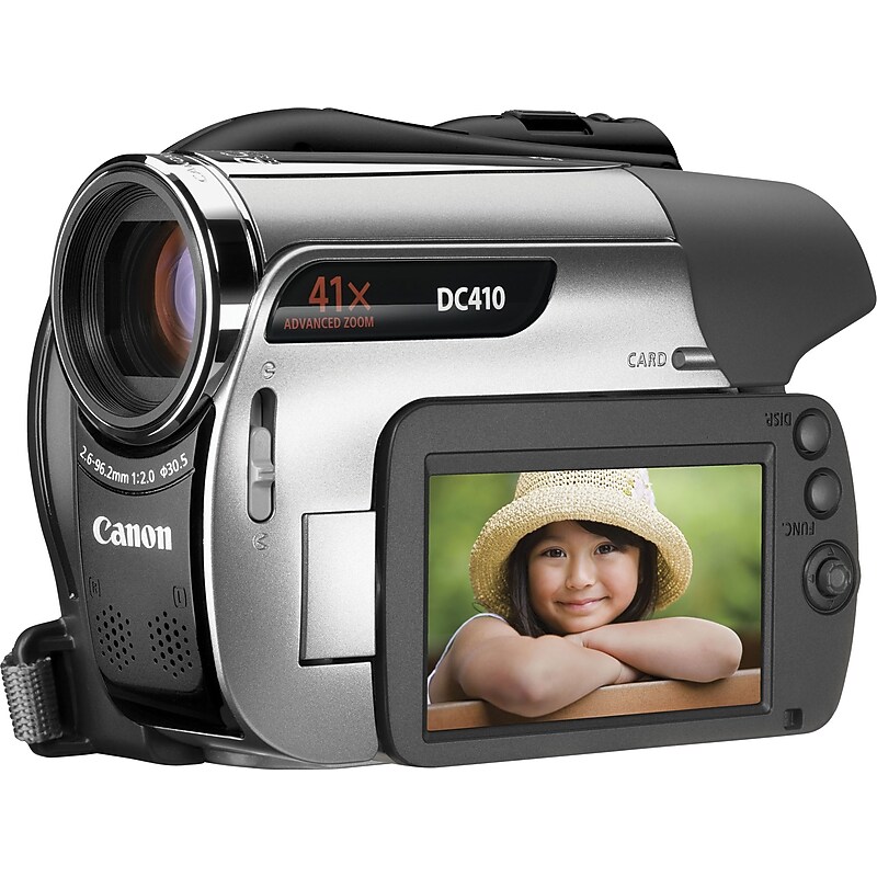 Canon DC410 DVD Camcorder image 1