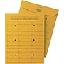 Quality Park 3-Across Style Button & String Catalog Kraft Envelope, 10" x 13", Kraft, 100/Box (63666)~#|#~s0291030_sc7