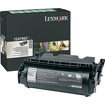Lexmark 12A7462 Black High Yield Toner Cartridge