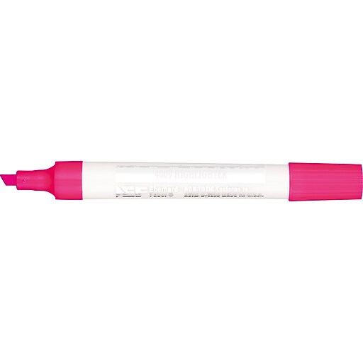 Sanford 4009® Highlighter, Chisel Tip, Pink at Staples