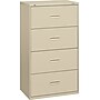 HON 4 Drawers Lateral File, Letter/Legal, Putty, 30"W (BSX434LL)~#|#~s0296764_sc7