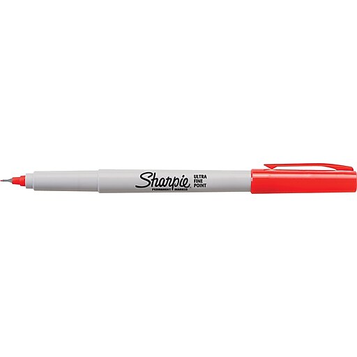 Sharpie Retractable Permanent Marker Fine Point Red 32702 : Target