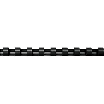 Staples 3/8" Plastic Binding Spine Comb, 55 Sheet Capacity, Black, 25/Pack  (5232204/5232206) | Staples