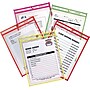Shop Ticket Holder, Clear Front and Back for 9" x 12" Insert, 25 per Box (43910)~#|#~s0306038_sc7
