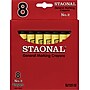 Crayola® Staonal Marking Crayon, 5" Long, 9/16" Diameter, Red, 8/Box (520002)~#|#~s0307923_sc7