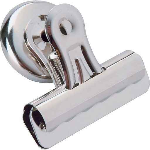 Staples® Bulldog Clips, 2 1/4" Width, 1/2 Capacity, 12/Pk, 36