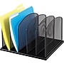 Safco® Onyx Mesh 5-Section Upright Organizer~#|#~s0315126_sc7