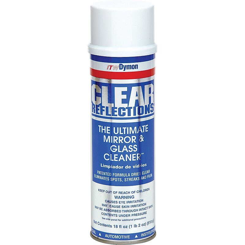 Aerosol Glass Cleaner, 20 oz, Residue-free image 1
