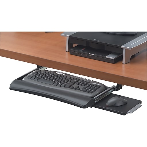 Fellowes Office Suites UnderDesk Keyboard Manager, Black (9140303