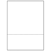 Laser Bond Custom-Cut Sheet Paper, 8.5" x 11", 20 lbs., White, 500 Sheets/Ream (30030/DPP851035)