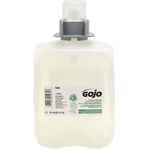 GOJO® Green Certified Foam Hand Cleaner Refill, Unscented, 2000 mL, 2