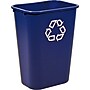 Rubbermaid Commercial Products Plastic Container, 10.25 Gal., Blue (FG295773BLUE)~#|#~s0324965_sc7