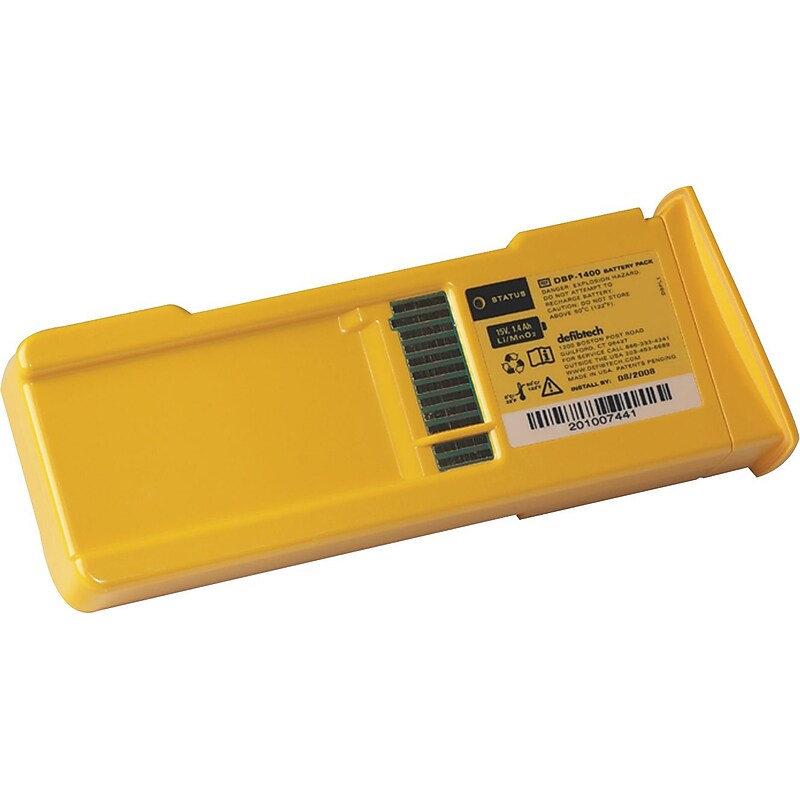 Defibtech 5-Year Battery Pack Replacement for Lifeline AED & Lifeline AUTO (0710-0120) image 1