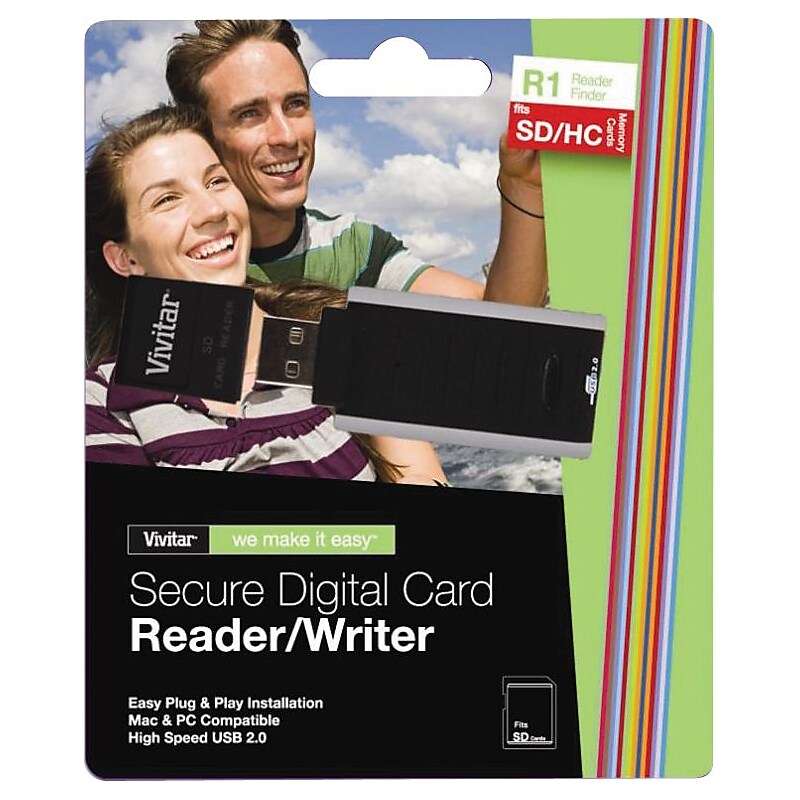 Vivitar RW-SD Secure Digital Card Reader/Writer image 1