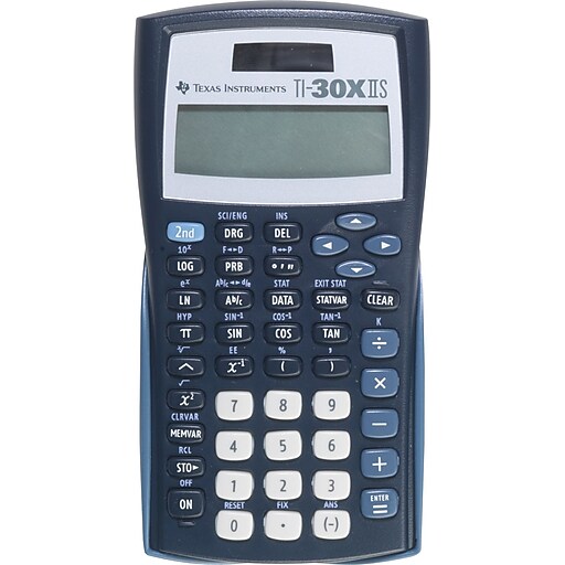 Texas Instruments® TI30XIIS Scientific Calculator, Blue Staples