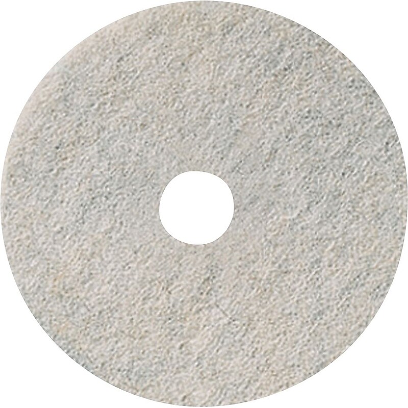 3M 20" Buffing Floor Pad, Tan, 5/Carton (330020) image 1