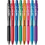 Pentel WOW Retractable Ballpoint Pens, Medium Point, Assorted Ink, 8/Pack (BK440CRBP8M)~#|#~s0333707_sc7