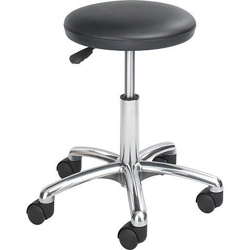 Safco® 3434 Polyurethane Economy Lab Stool, Black (3434BLZ0 | Staples