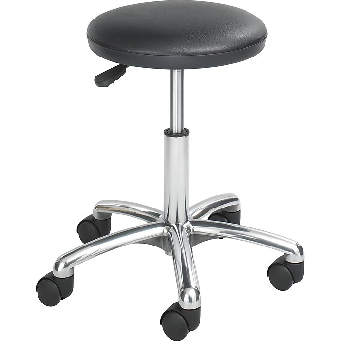 Safco® 3434 Polyurethane Economy Lab Stool, Black (3434BLZ0 | Staples