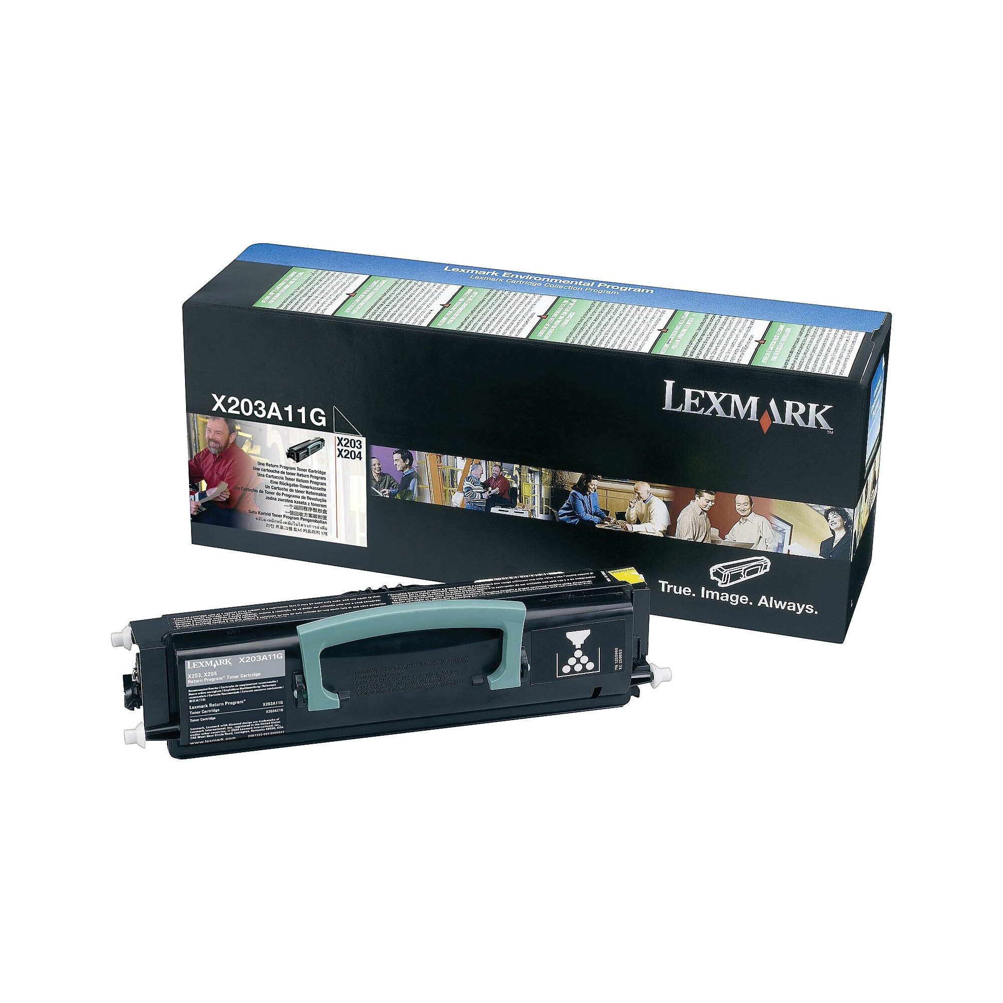 Lexmark X203 Black Standard Yield Toner Cartridge Sansujyuku sansujyuku.com
