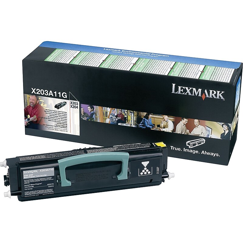 Lexmark X203 Black Standard Yield Toner Cartridge image 1
