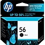 HP 56 Black Standard Yield Ink Cartridge, Prints Up to 520 Pages (C6656AN#140)~#|#~s0337520_sc7