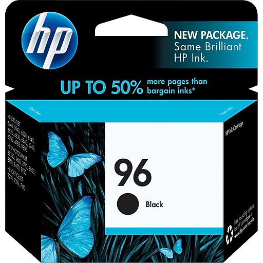 Hp 96 Black Standard Yield Ink Cartridge C8767wn 140 Staples
