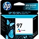 HP 97 Tri-Color Standard Yield Ink Cartridge (C9363WN#140)