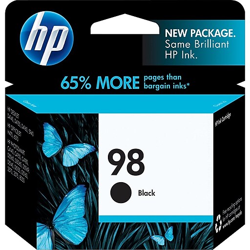 Hp 98 Black Standard Yield Ink Cartridge C9364wn At Staples