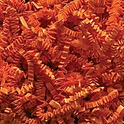 Staples Spring-Fill Crinkle Cut Shred, Orange (C10OR)