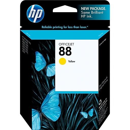 HP 88 Yellow Standard Yield Ink Cartridge at Staples