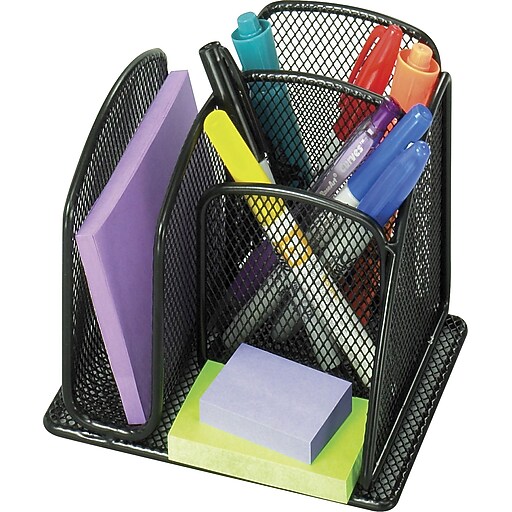 Safco® Onyx Mesh Mini Organizer (SAF3250BL) Staples