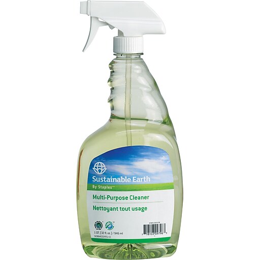 Sustainable Earth® by Staples® All Purpose Cleaner, Ready To Use, 32 Oz