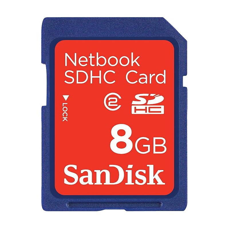 SanDisk 8GB Netbook SDHC™ Memory Card image 1