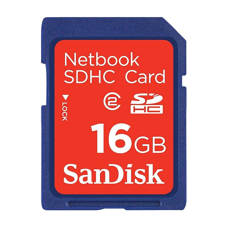 SanDisk 16GB Netbook SDHC™ Memory Card image 1