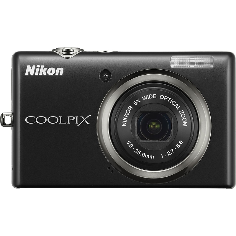 Nikon Coolpix S570 Digital Camera, Black image 1